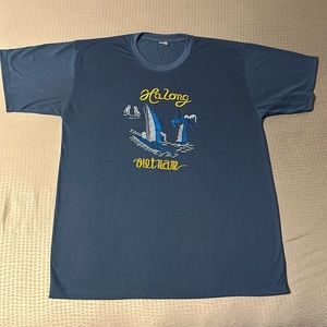 Ha Long Bay Vietnam embroidered vacation graphic tee